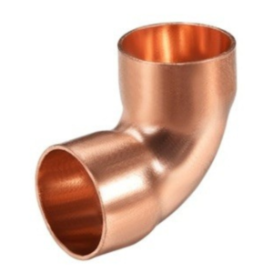 Codo de cobre 1/2" paquete 5 unidades