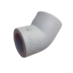 Semicodo polipropileno 20mm termofusión