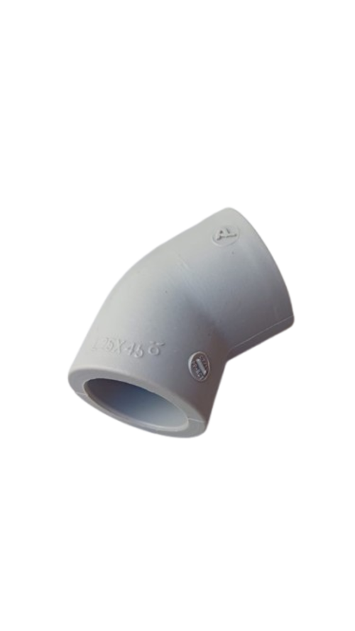 Semicodo polipropileno 25mm termofusión