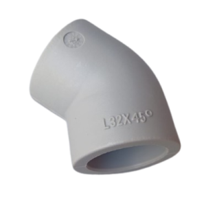 Semicodo polipropileno 32mm termofusión