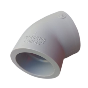 Semicodo polipropileno 50mm termofusión